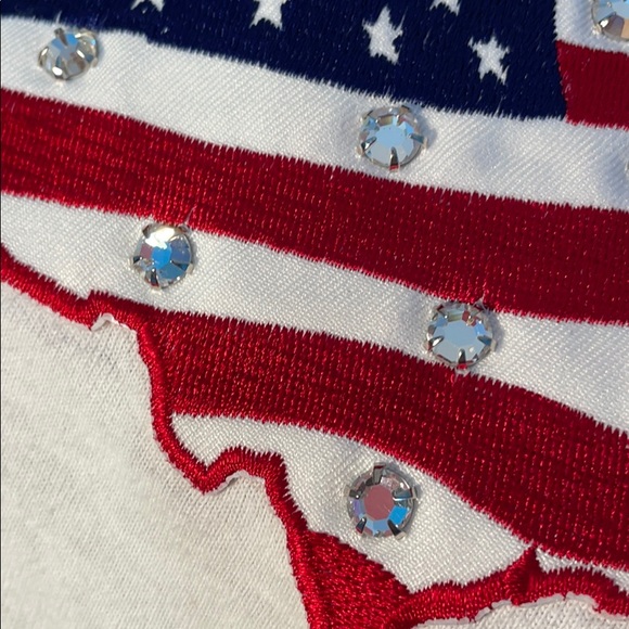 STATE OF THE ART AMERICAN 🇺🇸 FLAG T-SHIRT - Picture 3 of 5